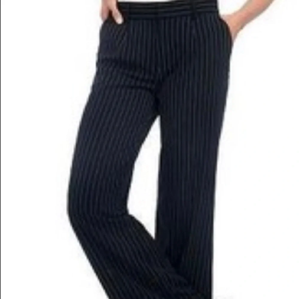 🛑 Isaac Mizrahi Black Slacks with Stripes (Size 4) - Picture 4 of 4